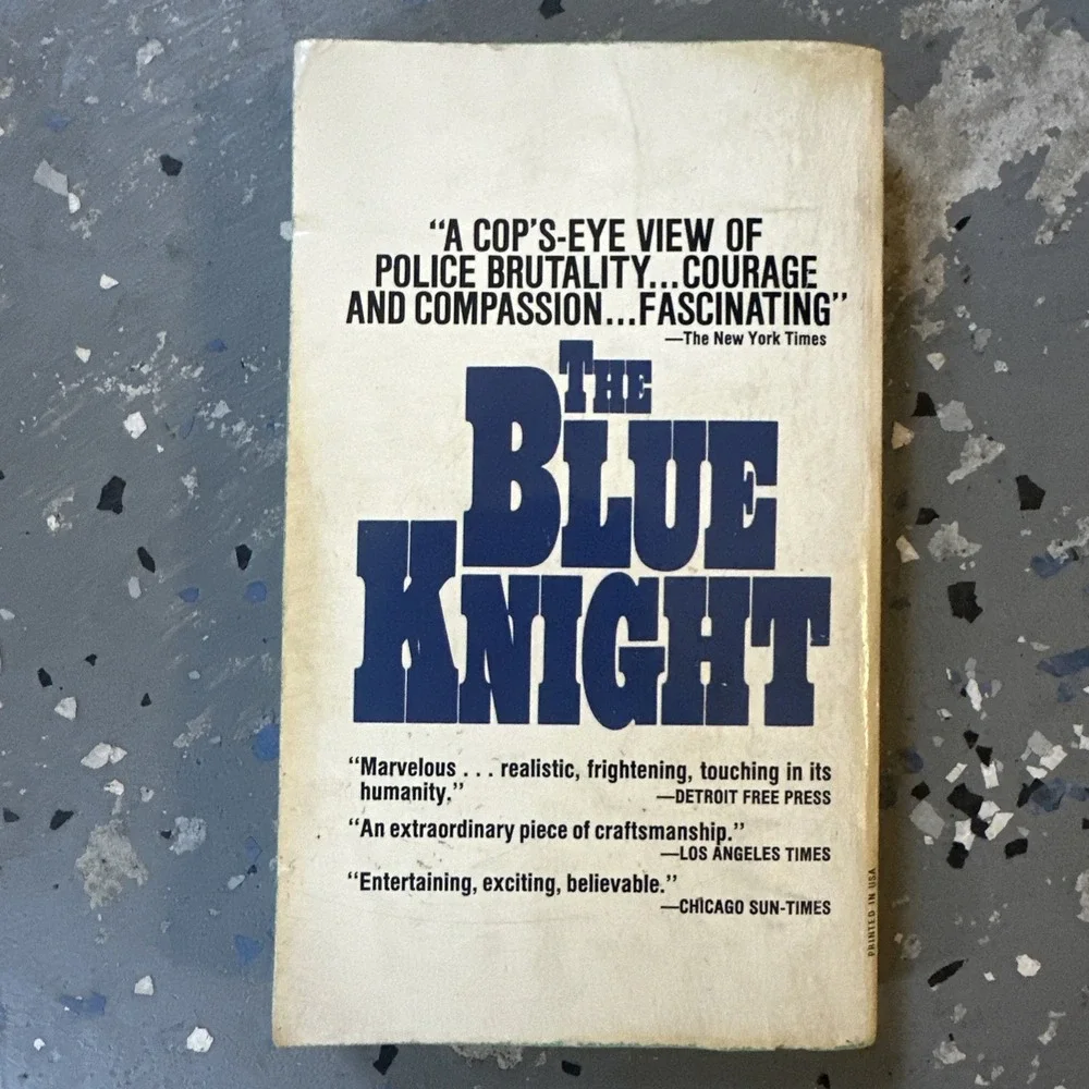 The‎ Blue Knight - Joseph Wambaugh (1973, Paperback) 1st Dell PB Edition